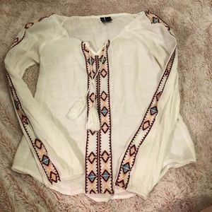 Boho Sheer long sleeve